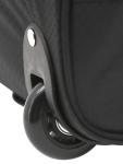 Protege 32" Black Compact Rolling Duffel Bag