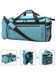 Protege 28-inch Teal Collapsible Rolling Duffel