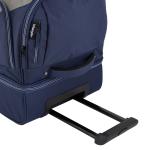Wrangler 30" Drop-Bottom Rolling Duffel - Navy