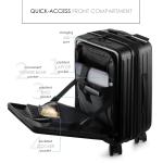 Virtu 20" Expandable Hardside Carry-On Spinner Suitcase