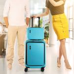 Virtu 20" Expandable Hardside Carry-On Spinner Suitcase