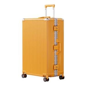 AnyZip Zipperless Orange 28-Inch Hard Shell Suitcase