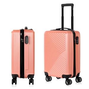 20" Hardside Spinner Carry-On Luggage in Rosegold