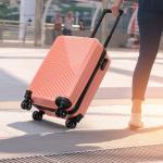 20" Hardside Spinner Carry-On Luggage in Rosegold