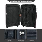 Travelhouse 3 Piece Pink Hardside Luggage Set