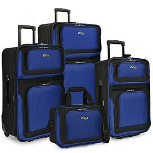 U.S. Traveler New Yorker 4-Piece Rolling Luggage Set
