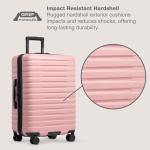 U.S. Traveler Pink Hardside 30-Inch Spinner Luggage