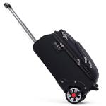 ROPULS Expandable Softside Carry-On Luggage - Black