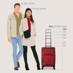 U.S. Traveler Forza 2-Piece Softside Luggage Set