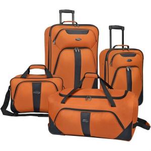 U.S. Traveler 4-Piece Travel Luggage Set