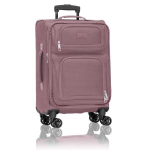 U.S. Traveler Rio 22-Inch Expandable Carry-On Suitcase