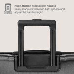 U.S. Traveler Boren 22" Hardside Spinner Luggage