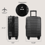 U.S. Traveler Boren 22" Hardside Spinner Luggage