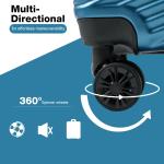 Tripcomp 3-Piece Lightweight Hardside Luggage Set