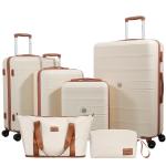 Travelhouse Lightweight 6-Piece Hardshell Luggage Set