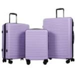 Travelhouse Lightweight 3-Piece Hardshell Luggage Set