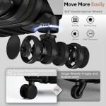 SHOWKOO 3-Piece Hardside Luggage Set with Spinner Wheels