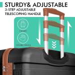 AnyZip Lightweight Hardside Carry-On Suitcase 20 Inch