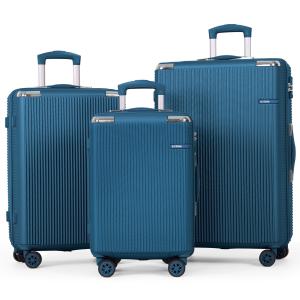 Sunbee Lightweight Hardside Luggage Set - 3 Pieces