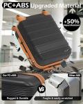 3 Piece Carry On Luggage Set with Spinner Wheels