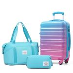 20 Inch 3-Piece Lightweight Hardshell Luggage Set
