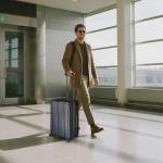 OUZZO 24-Inch Expandable Hardshell Luggage with Wheels