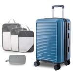 OUZZO 20-Inch Expandable Carry-On Spinner Luggage