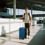 OUZZO 20-Inch Expandable Carry-On Spinner Luggage