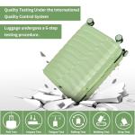 Lightweight 3-Piece Hardshell Luggage Set - Avocado Green