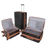 WireHot 3-Piece Lightweight Hardshell Luggage Set