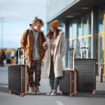 WireHot 3-Piece Lightweight Hardshell Luggage Set