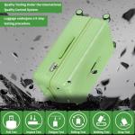 WireHot 2-Piece Carry-On Luggage Set, Avocado Green