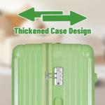 WireHot 2-Piece Carry-On Luggage Set, Avocado Green