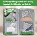 WireHot 2-Piece Carry-On Luggage Set, Avocado Green