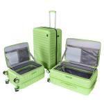 Lightweight 3-Piece Hardshell Luggage Set - Avocado Green