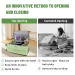 Lightweight 3-Piece Hardshell Luggage Set - Avocado Green