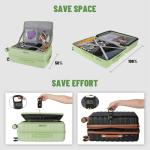 Lightweight 3-Piece Hardshell Luggage Set - Avocado Green