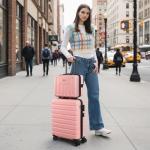 AnyZip 20" Carry-On and 14" Cosmetic Case Set