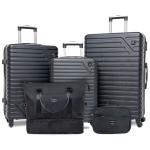 Travelhouse 5-Piece Lightweight Hardside Luggage Set