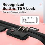 AnyZip 20" Carry-On and 14" Cosmetic Case Set