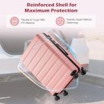 AnyZip 20" Carry-On and 14" Cosmetic Case Set