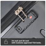 Travelhouse 5-Piece Lightweight Hardside Luggage Set