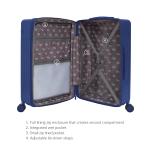 iFLY Hardside 28" Checked Luggage - Royal Blue
