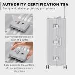 AnyZip 2 Piece Hard Shell Luggage Set