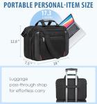 Expandable 17.3 Inch Laptop Briefcase for Travel