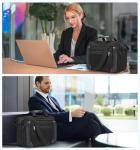 Expandable 17.3 Inch Laptop Briefcase for Travel