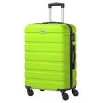 AnyZip Lightweight 24-Inch Hardside Suitcase - Apple Green