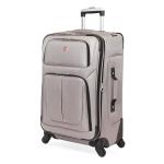 SwissGear 25-Inch Expandable Softside Luggage, Pewter