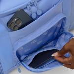 iFLY 20-Inch Water-Resistant Duffel Bag, Frost Blue