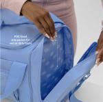 iFLY 20-Inch Water-Resistant Duffel Bag, Frost Blue